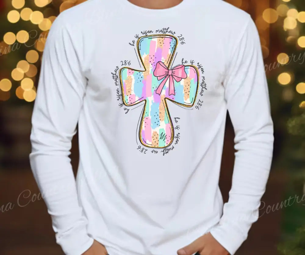 He Is Risen – White