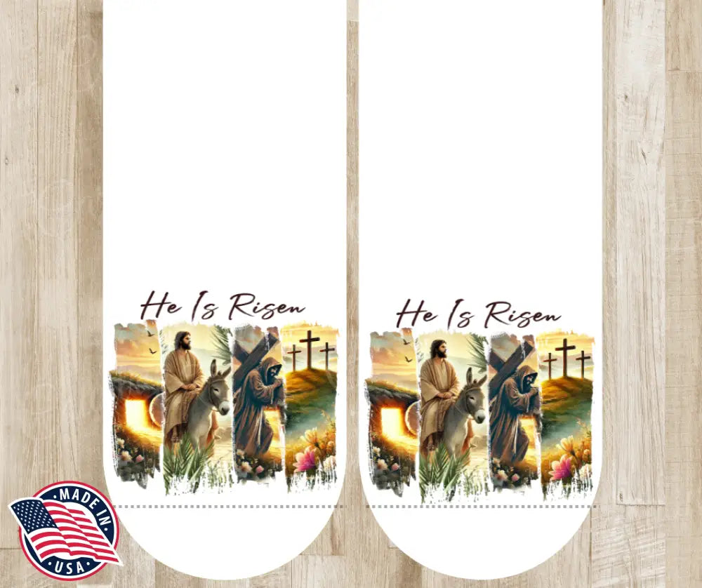 He Is Risen – White