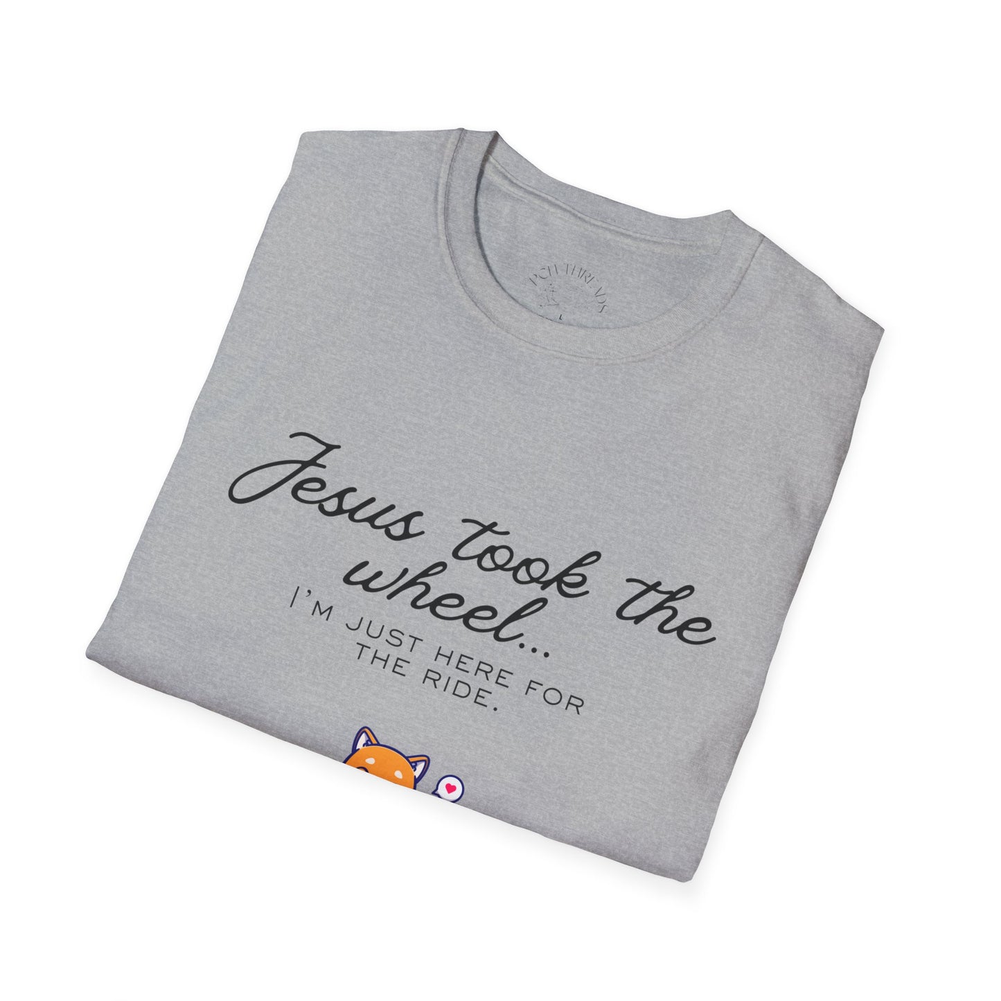 "Jesus Took the Wheel" Corgi T-Shirt