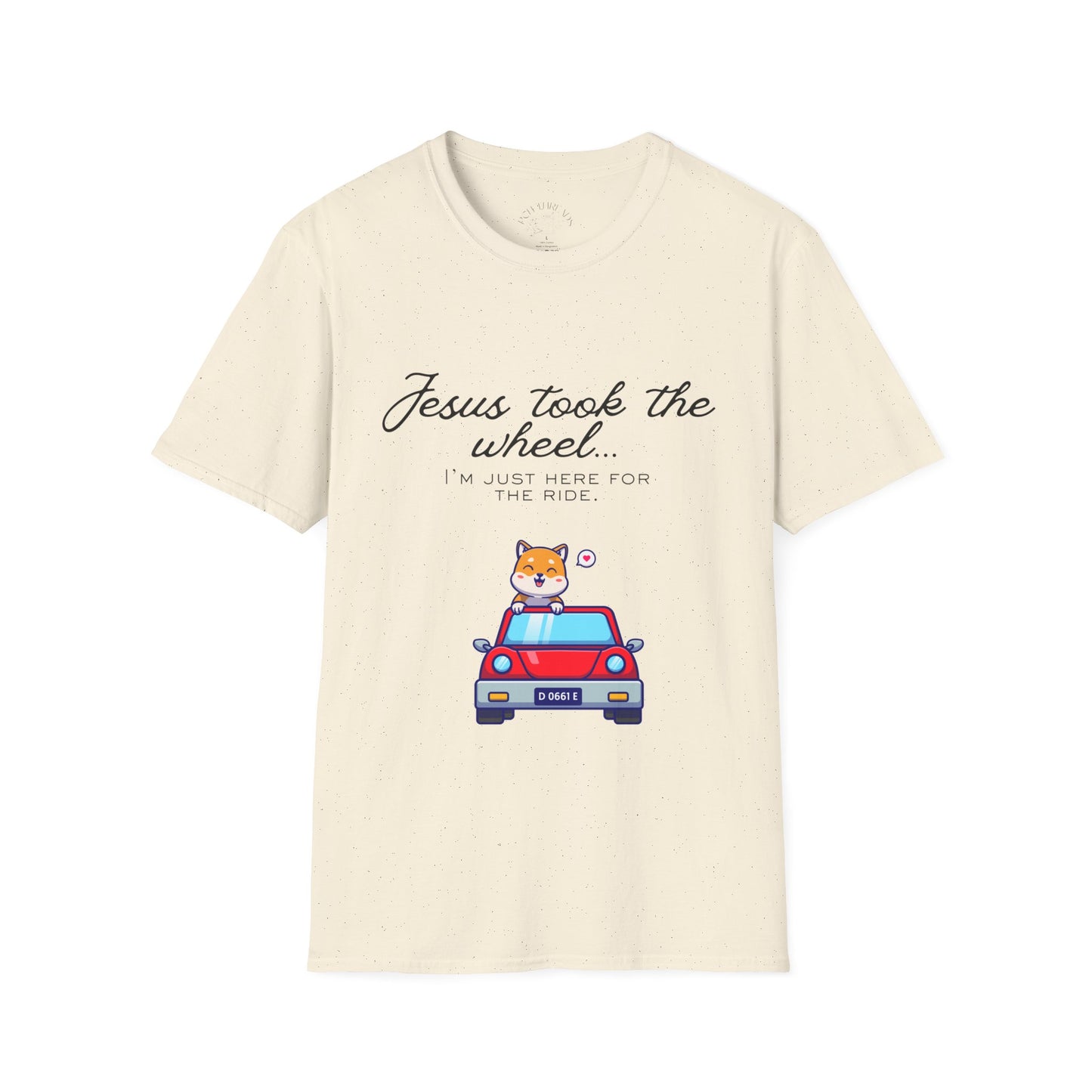 "Jesus Took the Wheel" Corgi T-Shirt