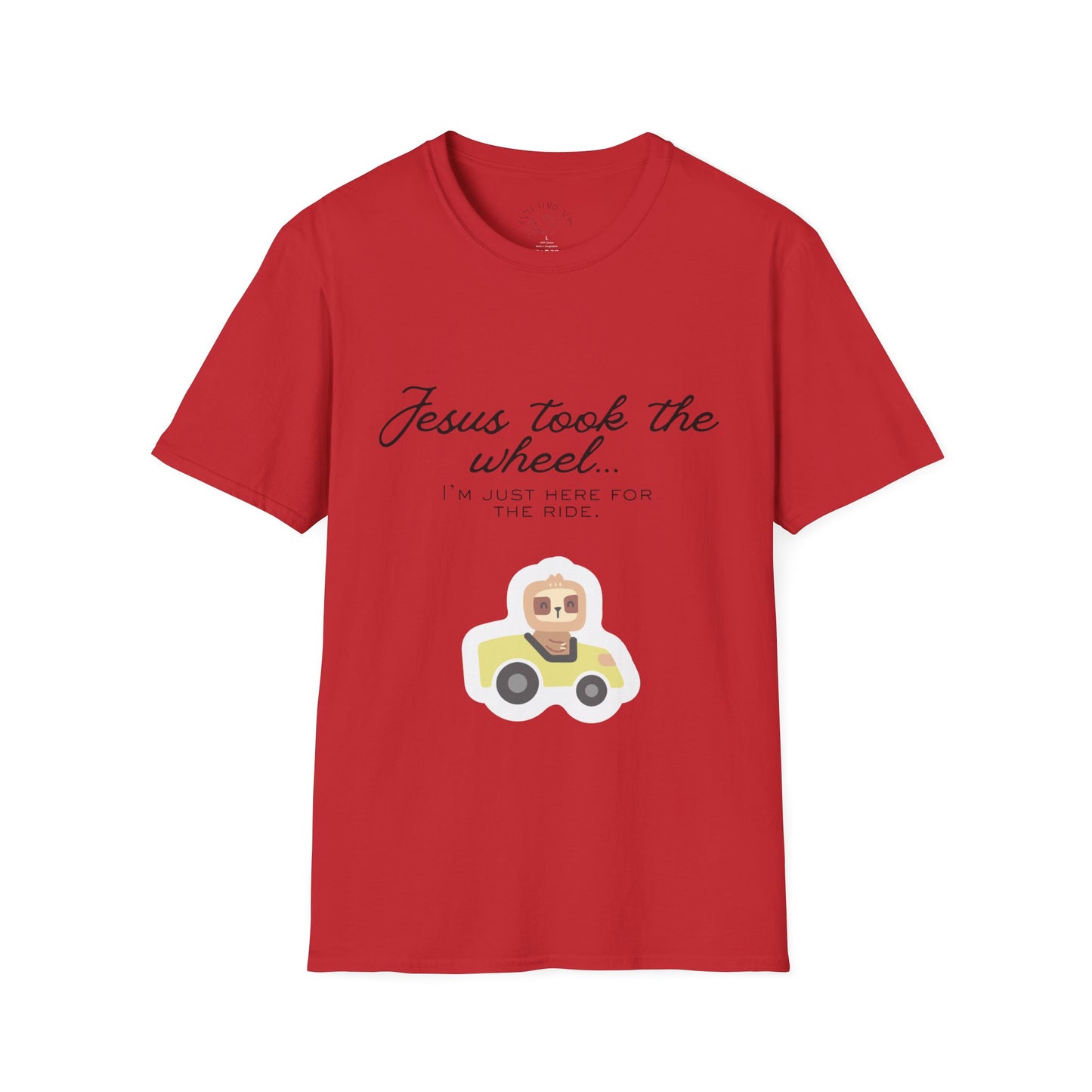 "Jesus Took the Wheel" Sloth T-Shirt