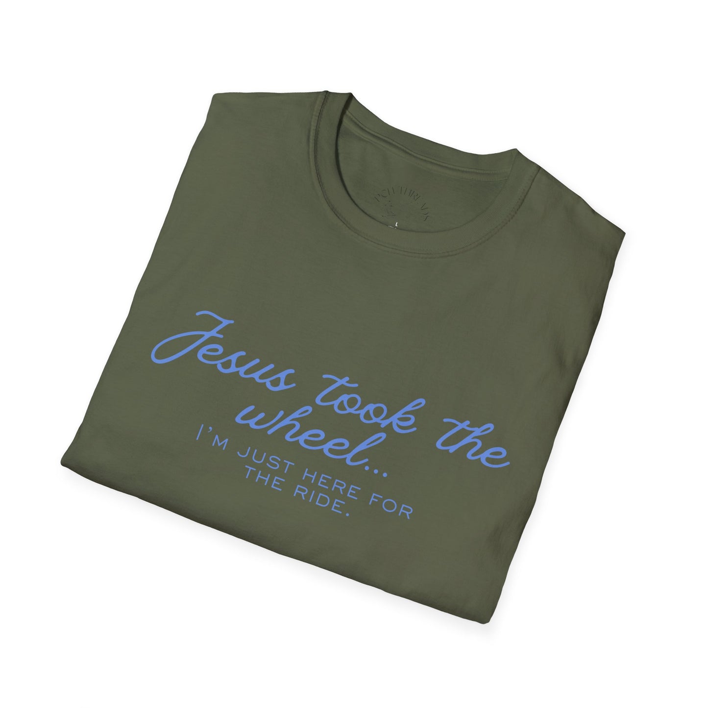 "Jesus Took the Wheel" Dino T-Shirt