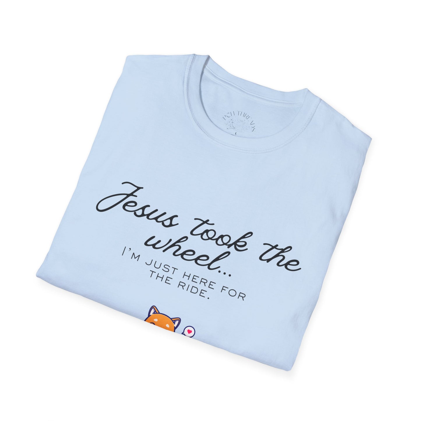 "Jesus Took the Wheel" Corgi T-Shirt