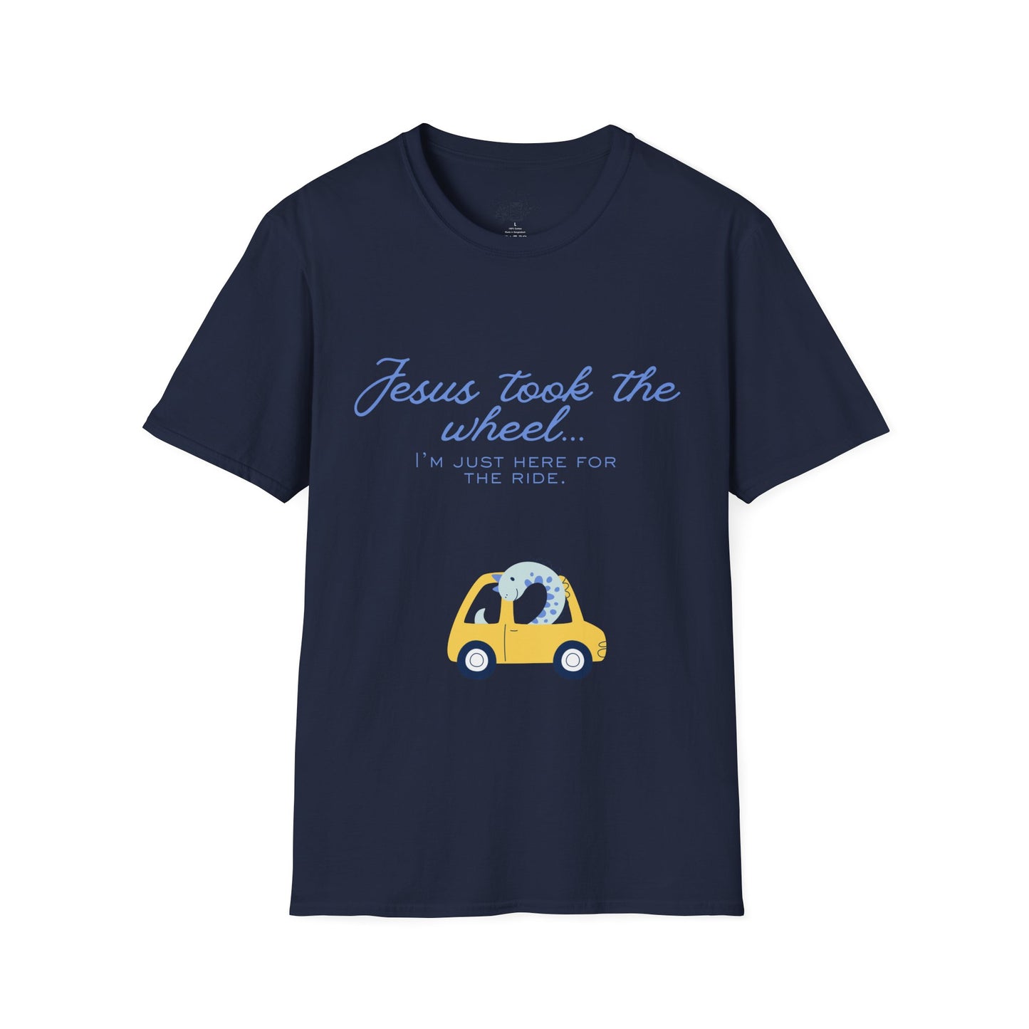 "Jesus Took the Wheel" Dino T-Shirt