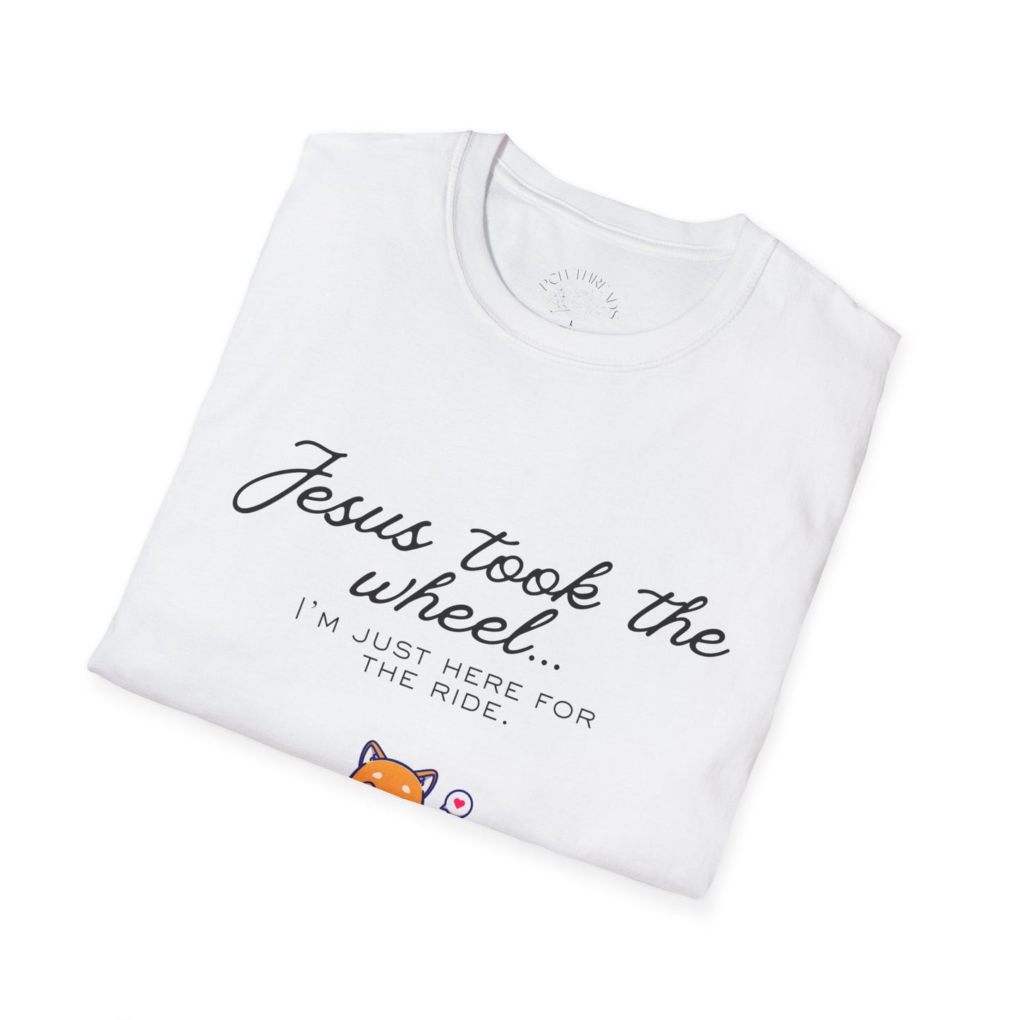 "Jesus Took the Wheel" Corgi T-Shirt