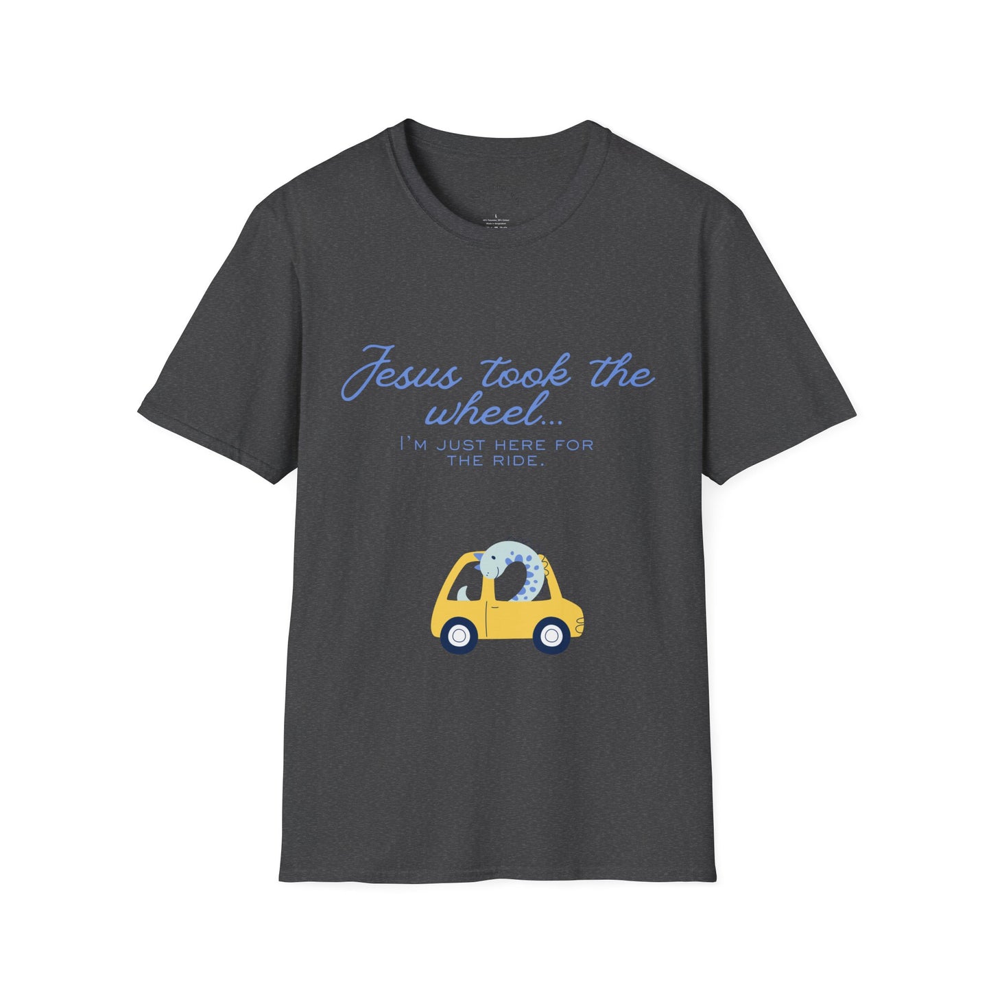 "Jesus Took the Wheel" Dino T-Shirt