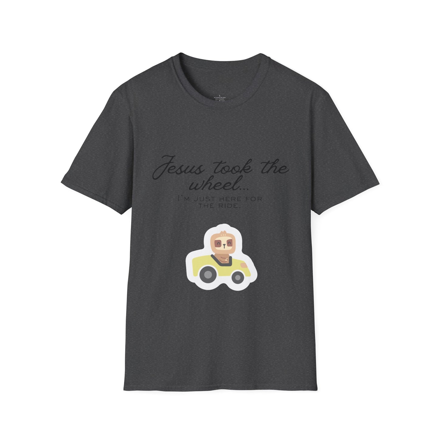 "Jesus Took the Wheel" Sloth T-Shirt