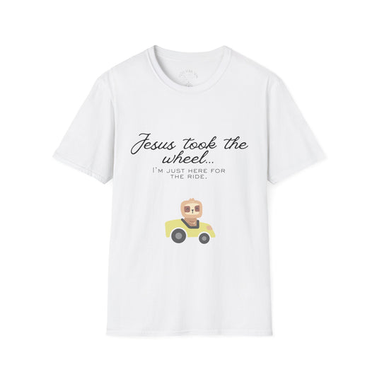 "Jesus Took the Wheel" Sloth T-Shirt