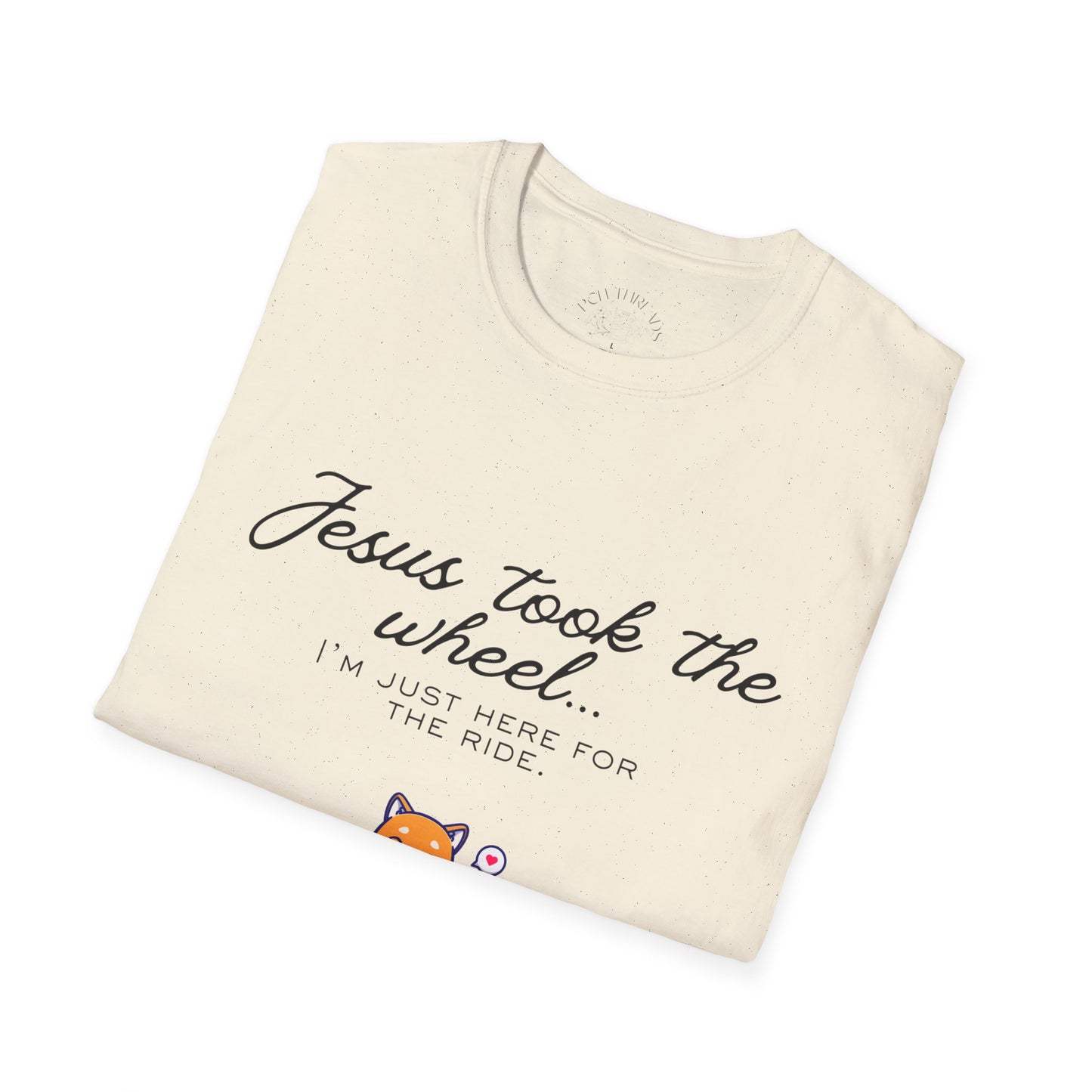 "Jesus Took the Wheel" Corgi T-Shirt