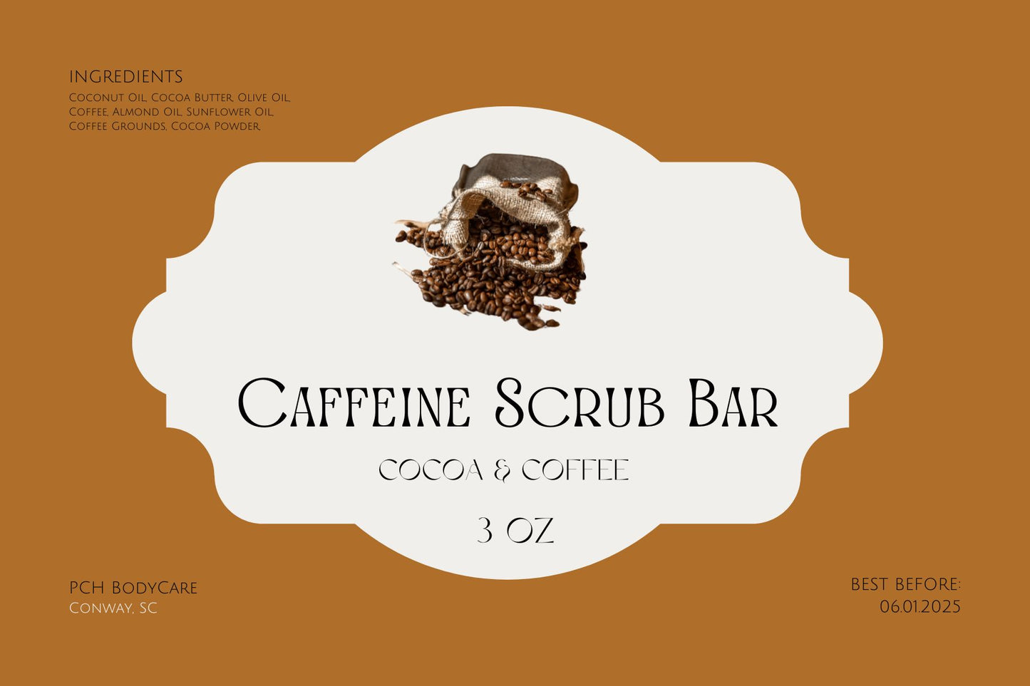 Caffeine Scrub Bar