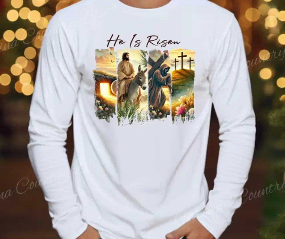 He Is Risen – White