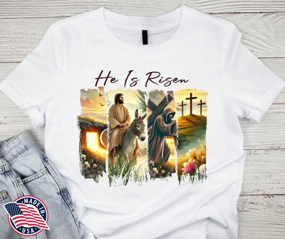 He Is Risen – White