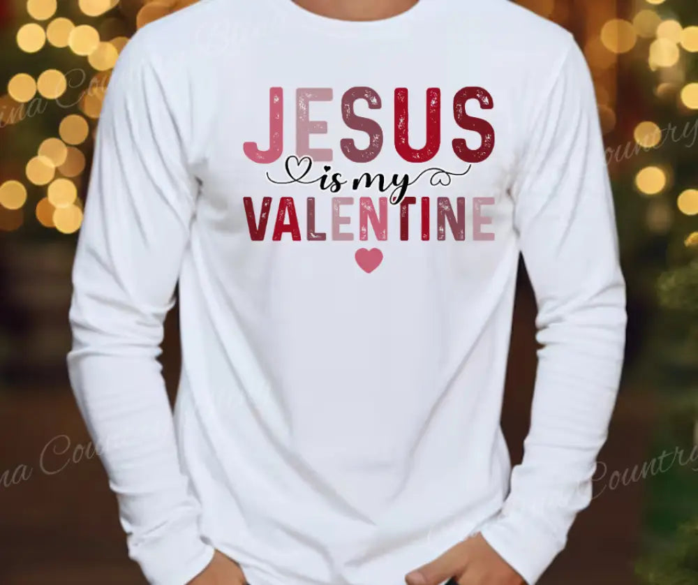 Jesus is My Valentine - Red