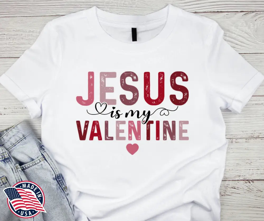Jesus is My Valentine - Red