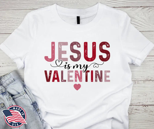 Jesus is My Valentine - Red