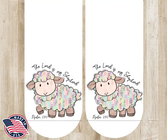 The Lord is My Shepherd – White