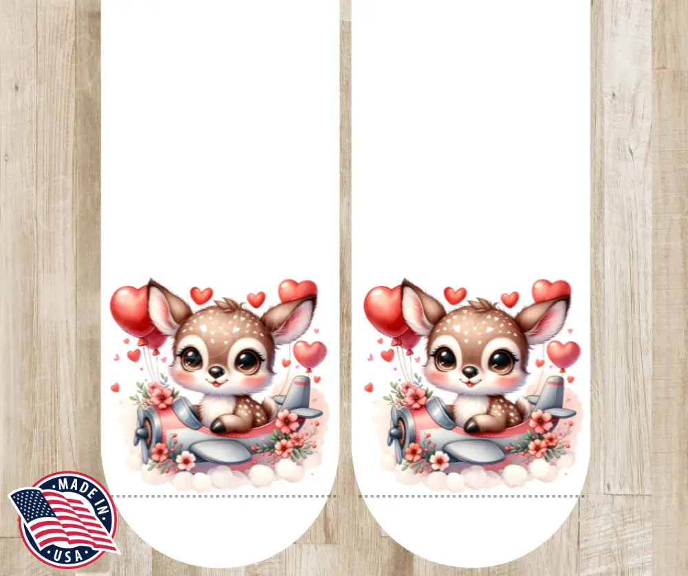 When Deer Fly – White